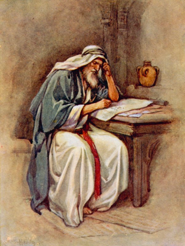 Evangeliet för hedningarna (färg litho) av Evelyn Stuart Hardy