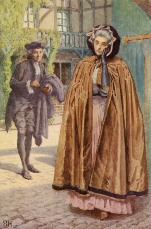 Illustration för A Sentimental Journey av Laurence Sterne av Everard Hopkins