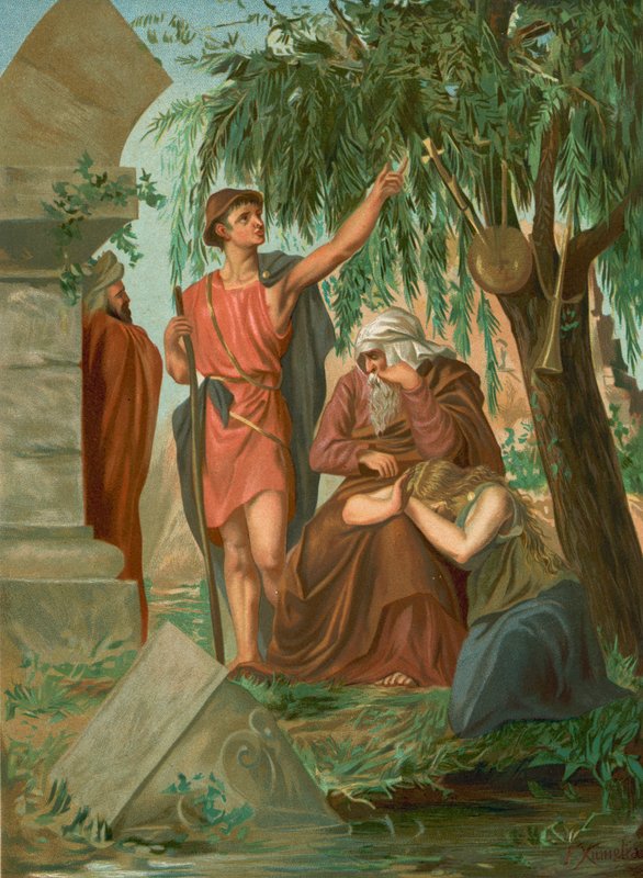 judar fångna i Babylon av F. Xumetra