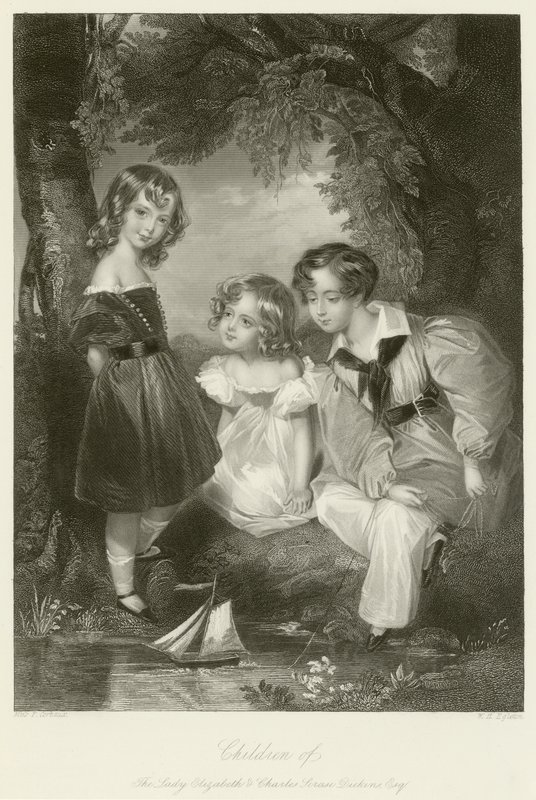 Barn till Lady Elizabeth och Charles Scrase Dickens av Fanny Corbaux