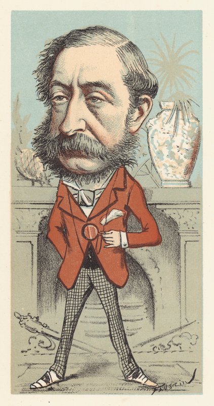 Henry Herbert, 4:e earl av Carnarvon, statssekreterare för kolonierna av Faustin (b.1847)