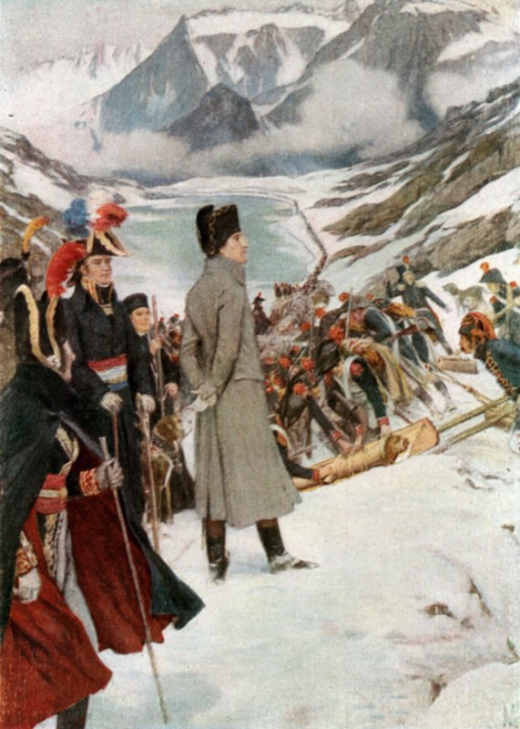 St Bernards passage av Felicien baron de Myrbach-Rheinfeld