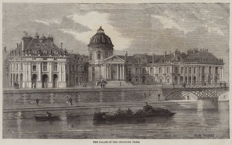 Institutets palats, Paris av Felix Thorigny