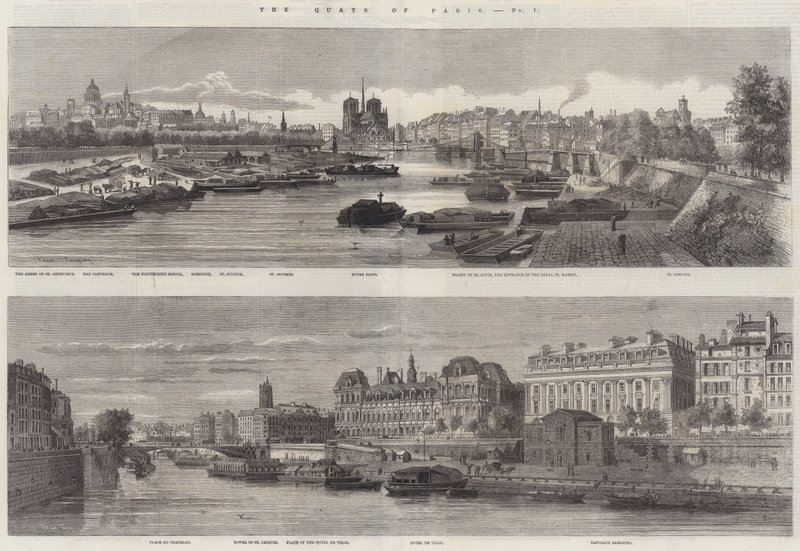 Kajerna i Paris av Felix Thorigny