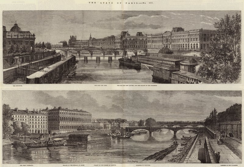 Kajerna i Paris av Felix Thorigny