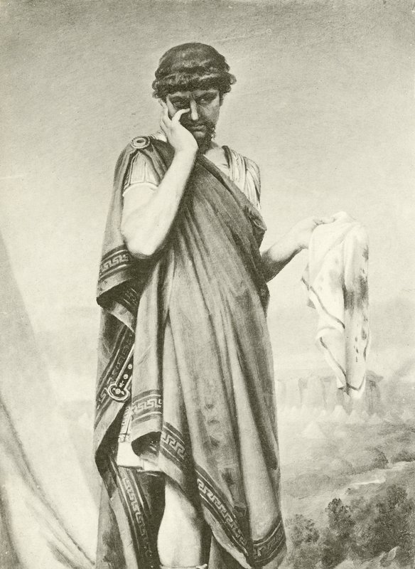Cymbeline. Akt V-Scen I (djuptryck) av Felix Octavius Carr Darley
