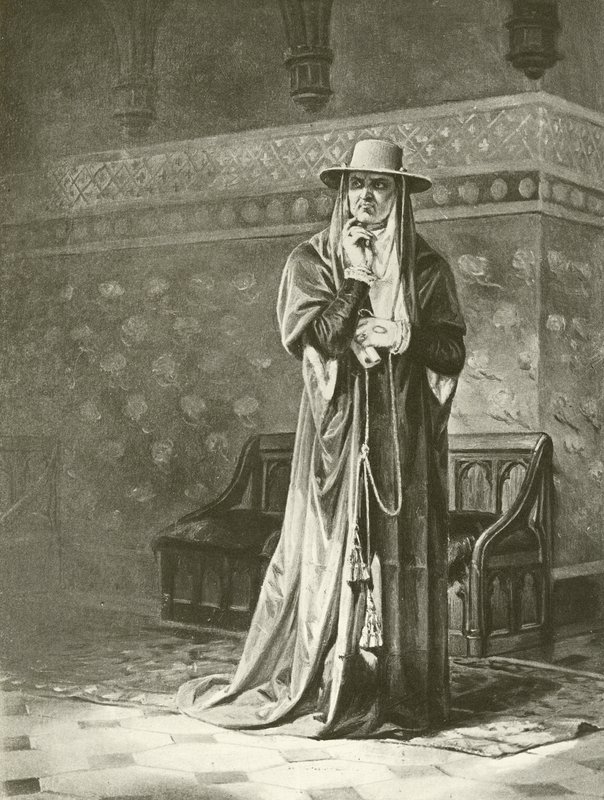 Första delen kung Henrik VI. Akt V, Scen I (djuptryck) av Felix Octavius Carr Darley