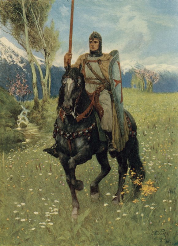 Så var det som Parsifal började sin pilgrimsfärd av Ferdinand Lecke