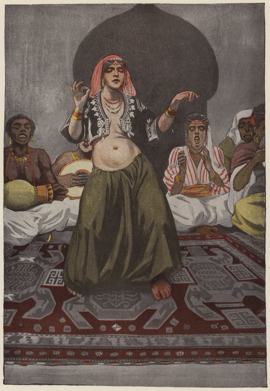 Bauchtanz  av Ferdinand von Reznicek