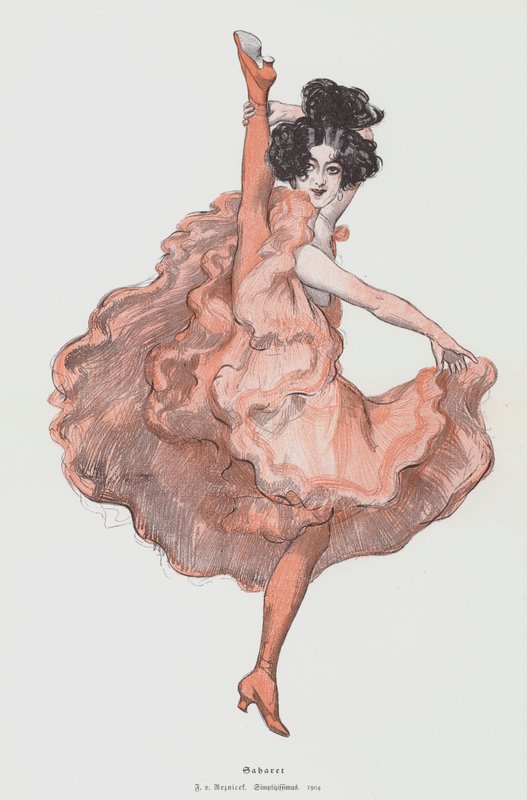 Cabaret, 1904 av Ferdinand von Reznicek