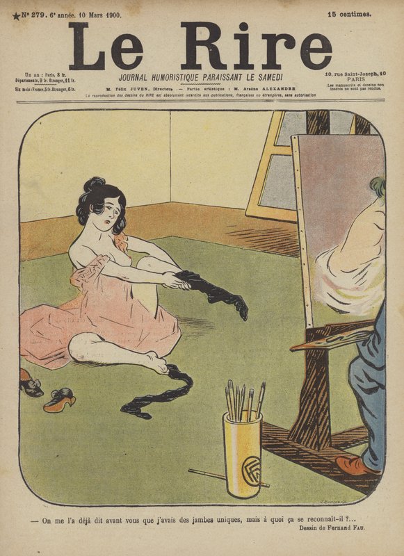 Illustration för Le Rire av Fernand Fau