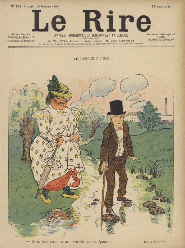 Illustration för Le Rire av Fernand Fau
