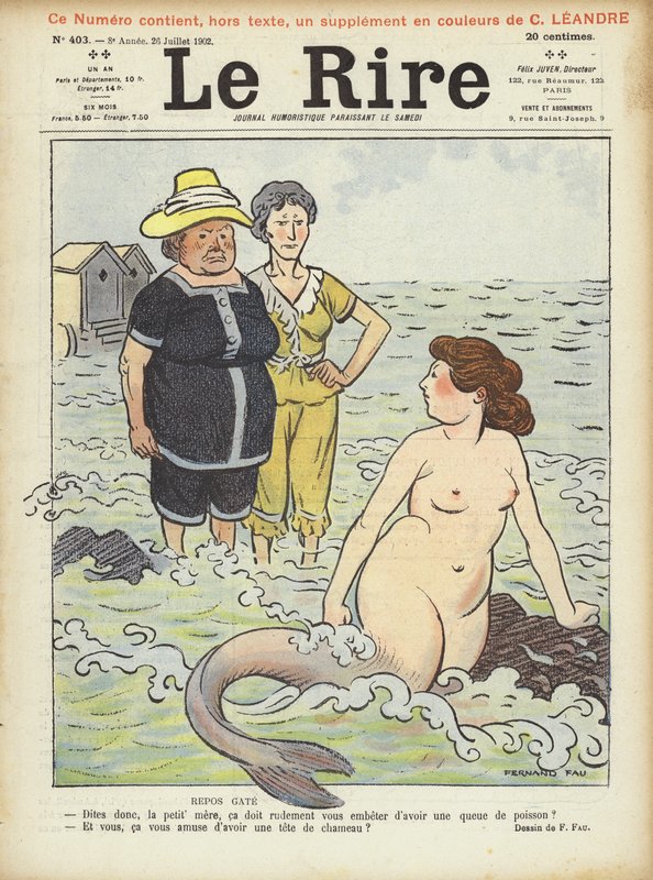 Illustration för Le Rire av Fernand Fau