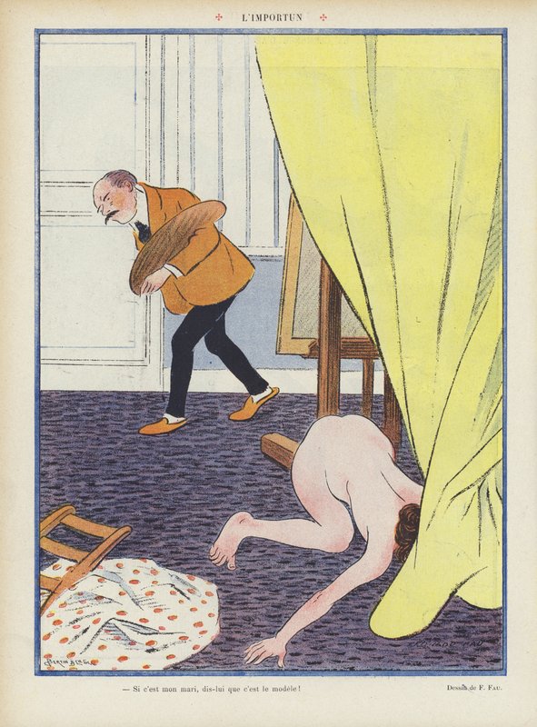 Illustration för Le Rire av Fernand Fau