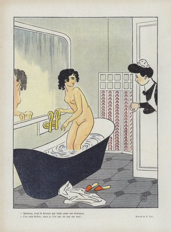 Illustration för Le Rire av Fernand Fau