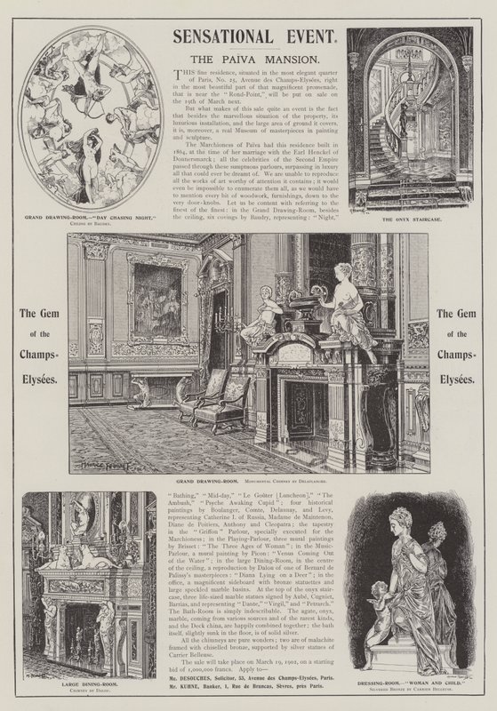 Annons, Paiva Mansion av Feuillet