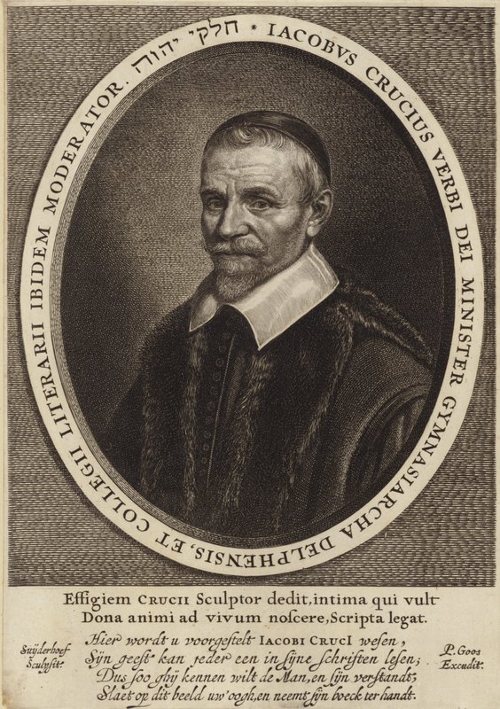 Porträtt av Jacob Crucius av Flemish School