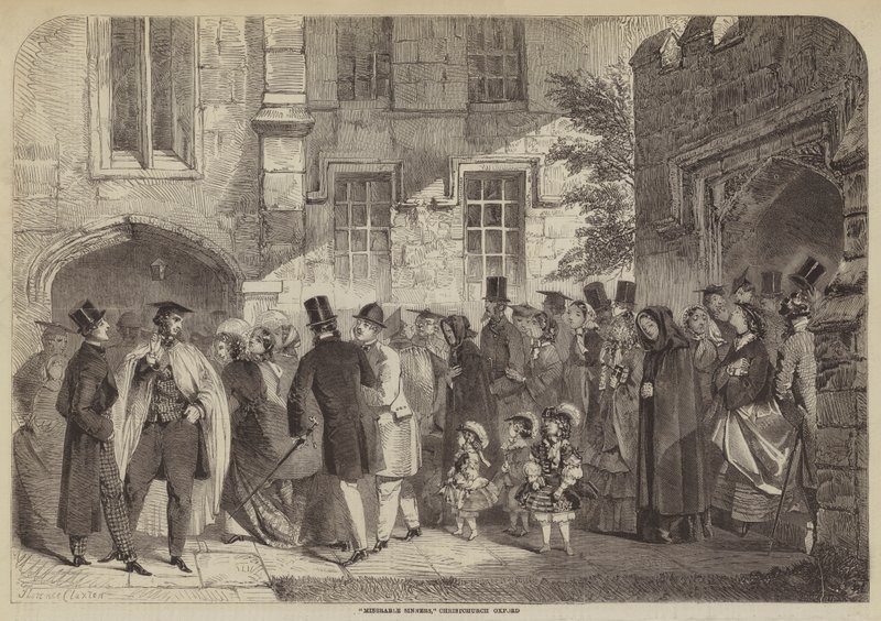 Miserable Sinners, Christchurch, Oxford av Florence Claxton