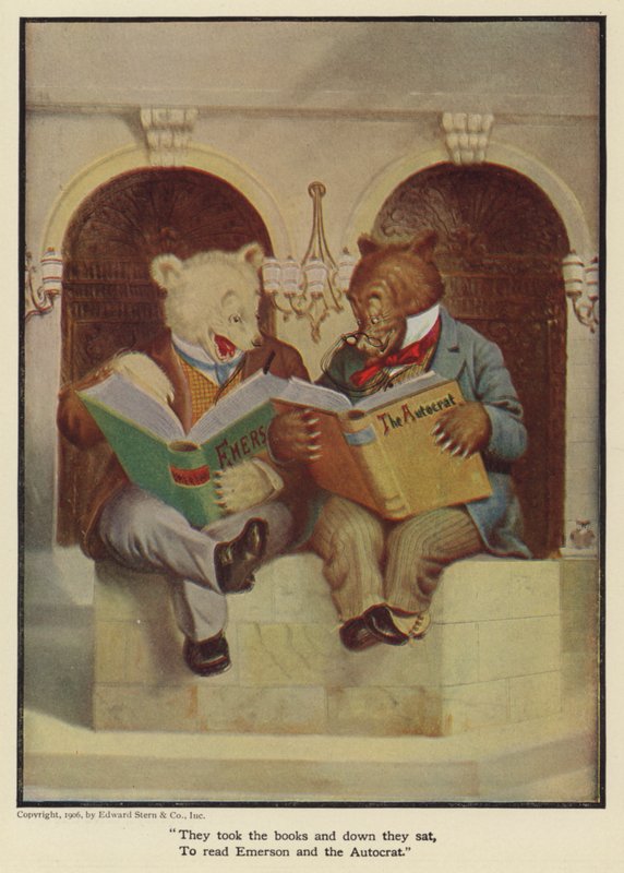 De tog böckerna och satte sig ner för att läsa Emerson and the Autocrat av Floyd V. Campbell