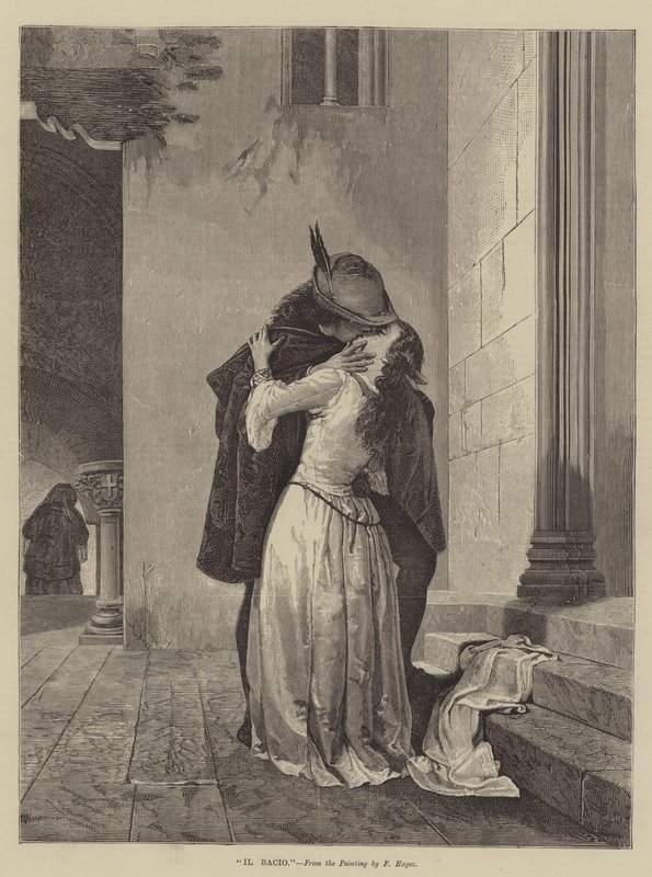 Kyssen av Francesco Hayez
