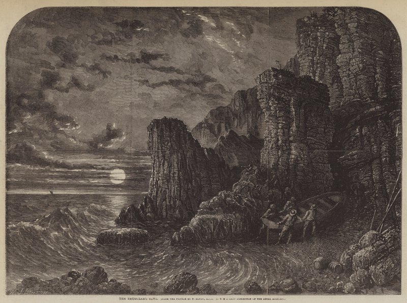 Smugglargrottan av Francis Danby