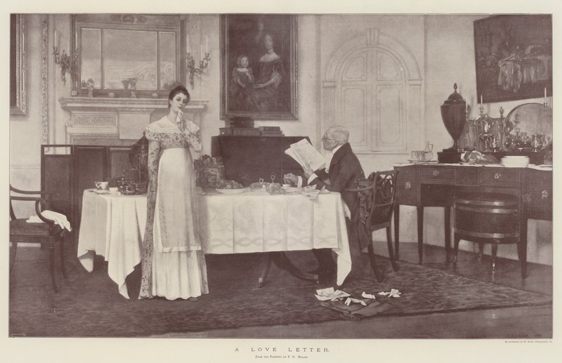 Ett kärleksbrev av Francis Davis Millet