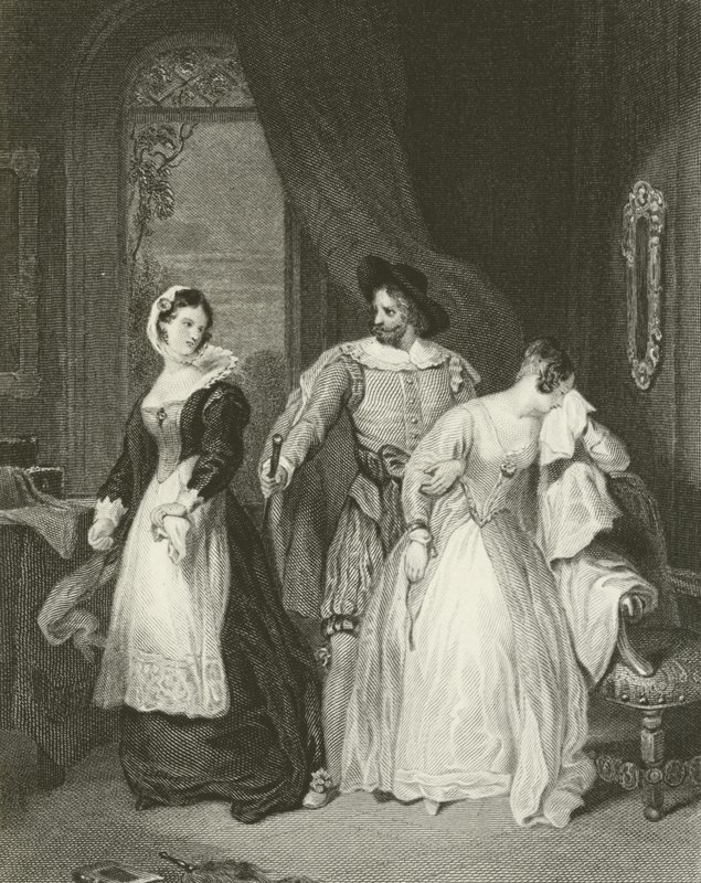 Katherine och Bianca av Francis Phillip Stephanoff
