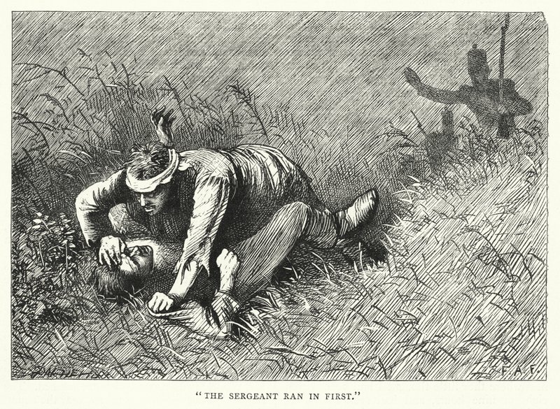 Illustration för stora förväntningar av Charles Dickens (gravyr) av Francis Arthur Fraser