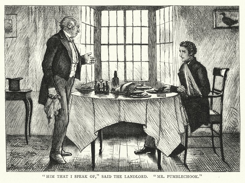 Illustration för stora förväntningar av Charles Dickens (gravyr) av Francis Arthur Fraser
