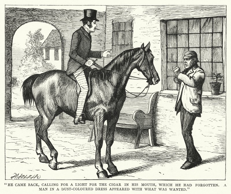 Illustration för stora förväntningar av Charles Dickens (gravyr) av Francis Arthur Fraser