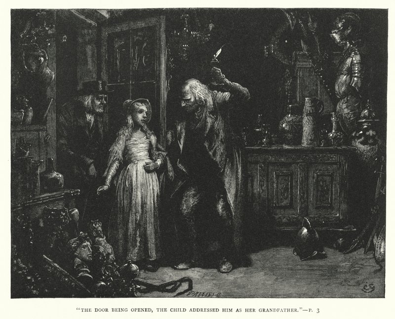 Illustration för stora förväntningar av Charles Dickens (gravyr) av Francis Arthur Fraser