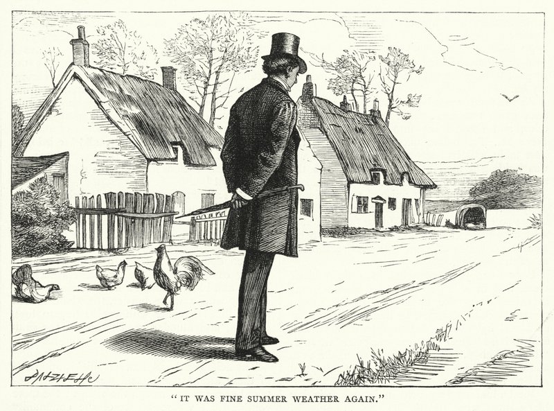 Illustration till Great Expectations av Charles Dickens (gravyr) av Francis Arthur Fraser
