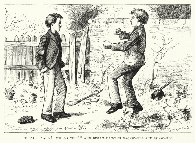 Illustration för stora förväntningar av Charles Dickens (gravyr) av Francis Arthur Fraser