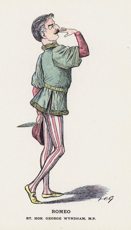 Romeo, Rt Hon George Wyndham (litho i färg) av Francis Carruthers Gould