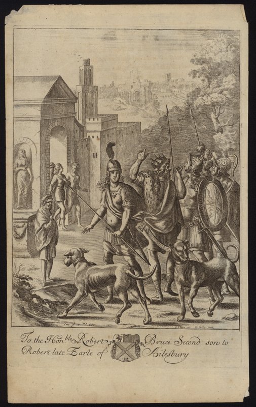Evander och Aeneas på Palentium av Francis Cleyn