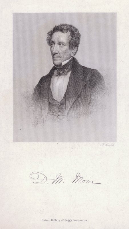 David Macbeth Moir, daktari wa Uskoti na mwandishi (mchonga)swed av Francis Croll