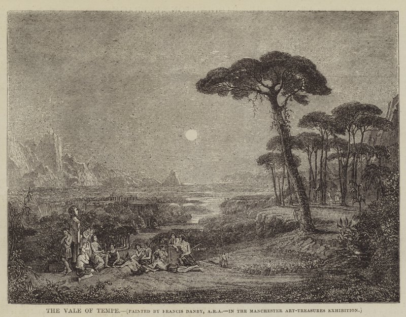 Vale of Tempe av Francis Danby