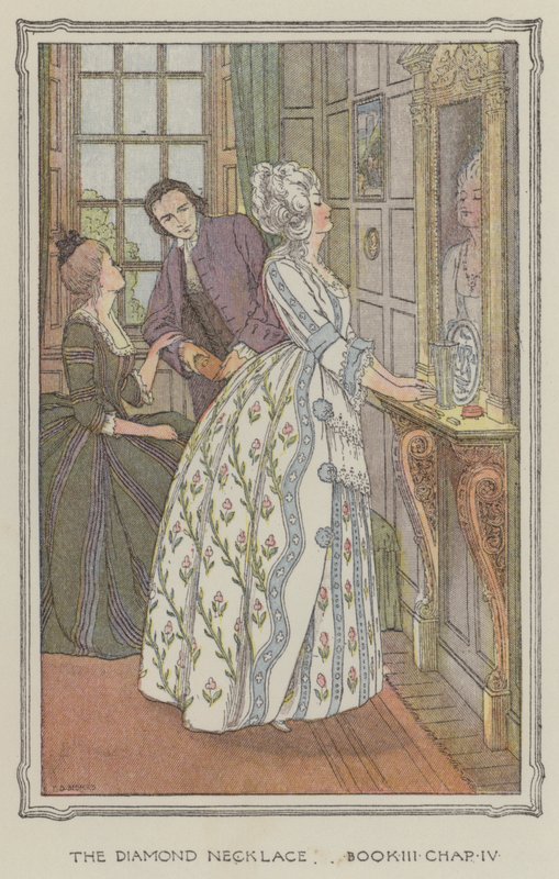 Illustration till The History of Henry Esmond (färglitografi) av Francis Donkin Bedford