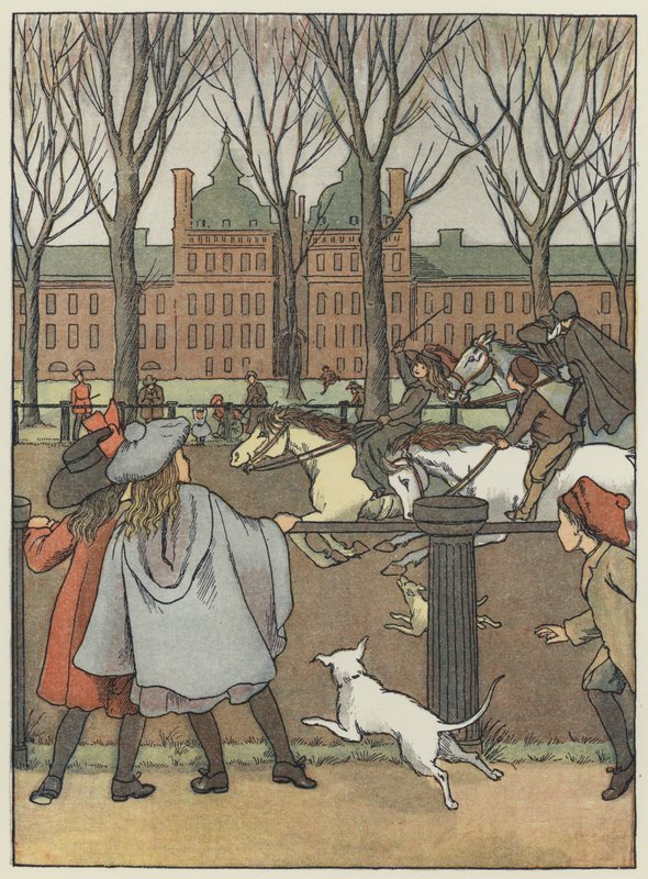 London: Rotten Row (färglitografi) Rotten Row (färglitografi) av Francis Donkin Bedford