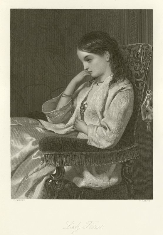 Lady Flora av Francis John Wyburd