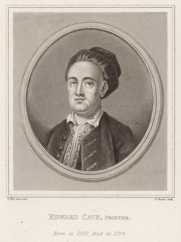 Edward Cave, tryckare, född 1891, död 1754 av Francis Kyte