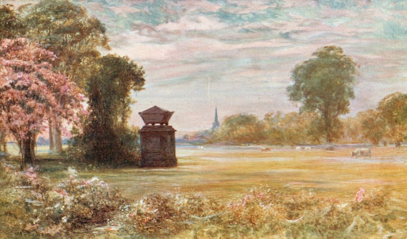 Cenotaph vid Stoke Poges av Francis S. Walker