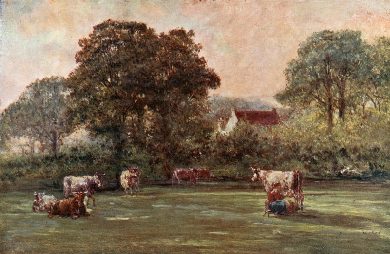 Bondgård i Hyde Lane av Francis S. Walker