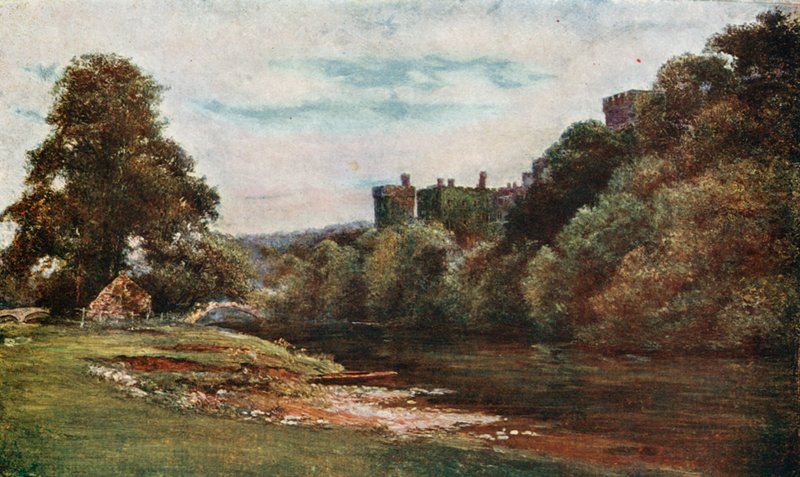 Blackwater vid Lismore Castle av Francis S. Walker
