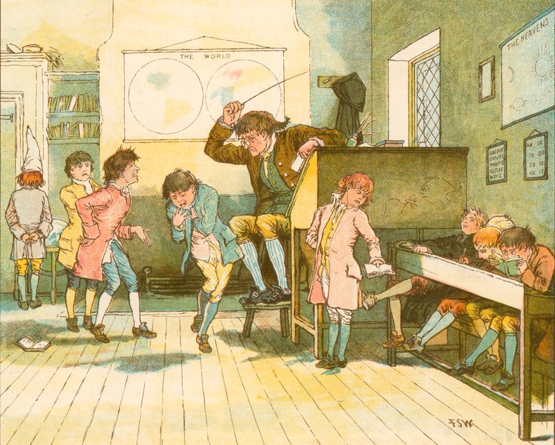 Den öde byn av Oliver Goldsmith av Francis S. Walker