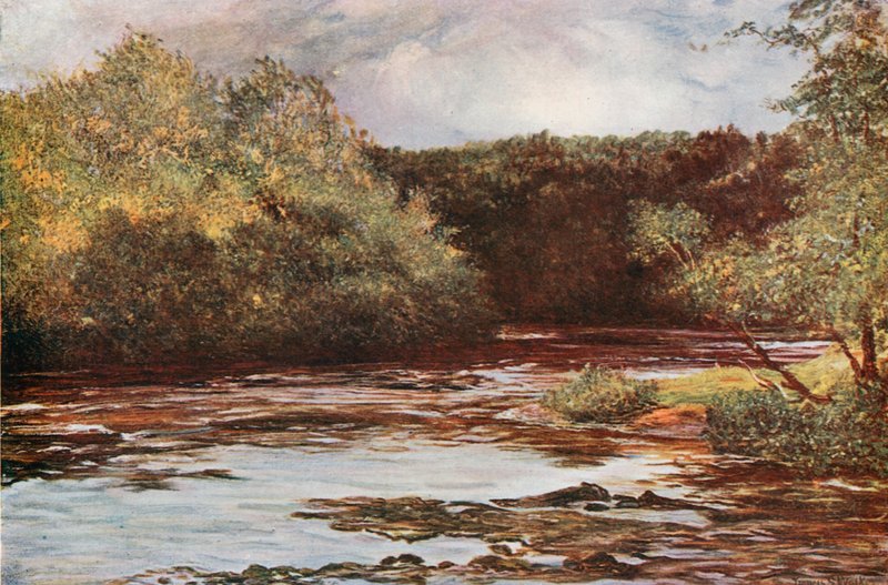 Floden Ayr vid Failford av Francis S. Walker