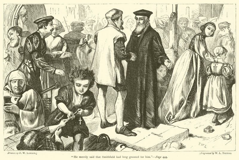 Han sa glatt att Smithfield länge hade stönat efter honom av Francis Wilfred Lawson