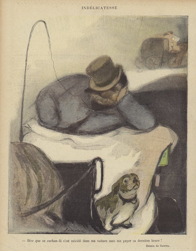 Illustration för Le Rire av Francisco Sancha y Lengo