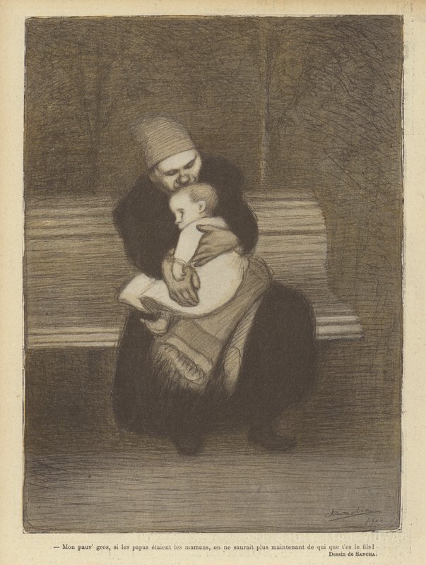Illustration för Le Rire av Francisco Sancha y Lengo