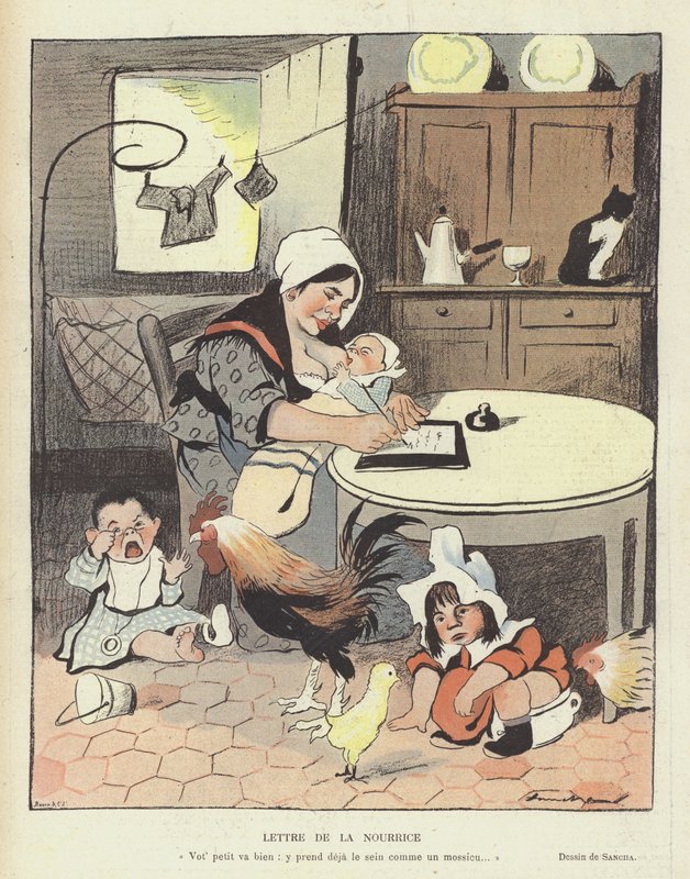 Illustration för Le Rire av Francisco Sancha y Lengo